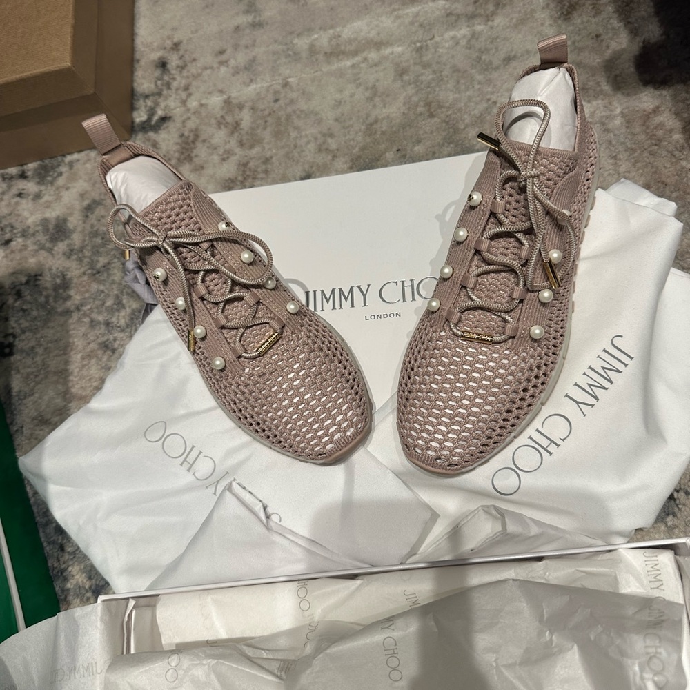 Jimmy Choo Women's Mauve Sneakers